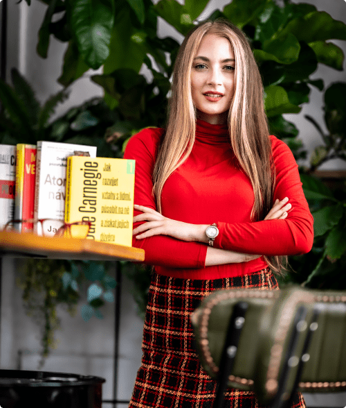 Fotka zakladatelky organizace Fotka zakladatelky organizace